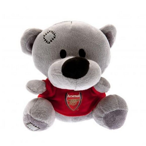 Arsenal FC Timmy Bear Plush Toy / Gray/Red - Picture 1 of 3